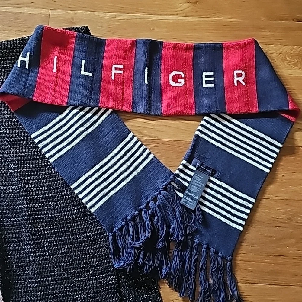 Tommy Hilfiger & Timberland Scarf Bundle of Qty 3 Winter Scarves